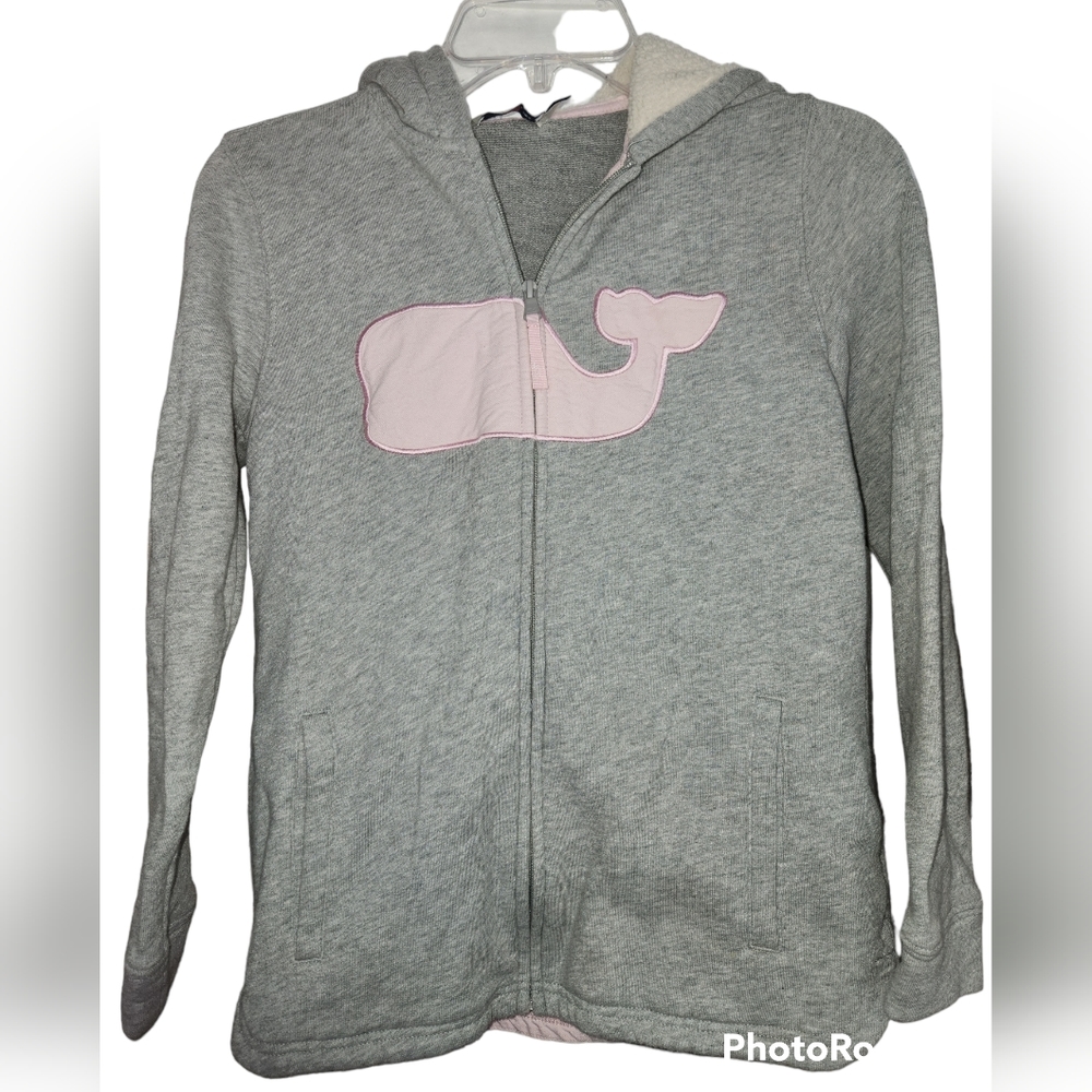 Vineyard Vines Zip Up Jacket Kids Girls L Large 14